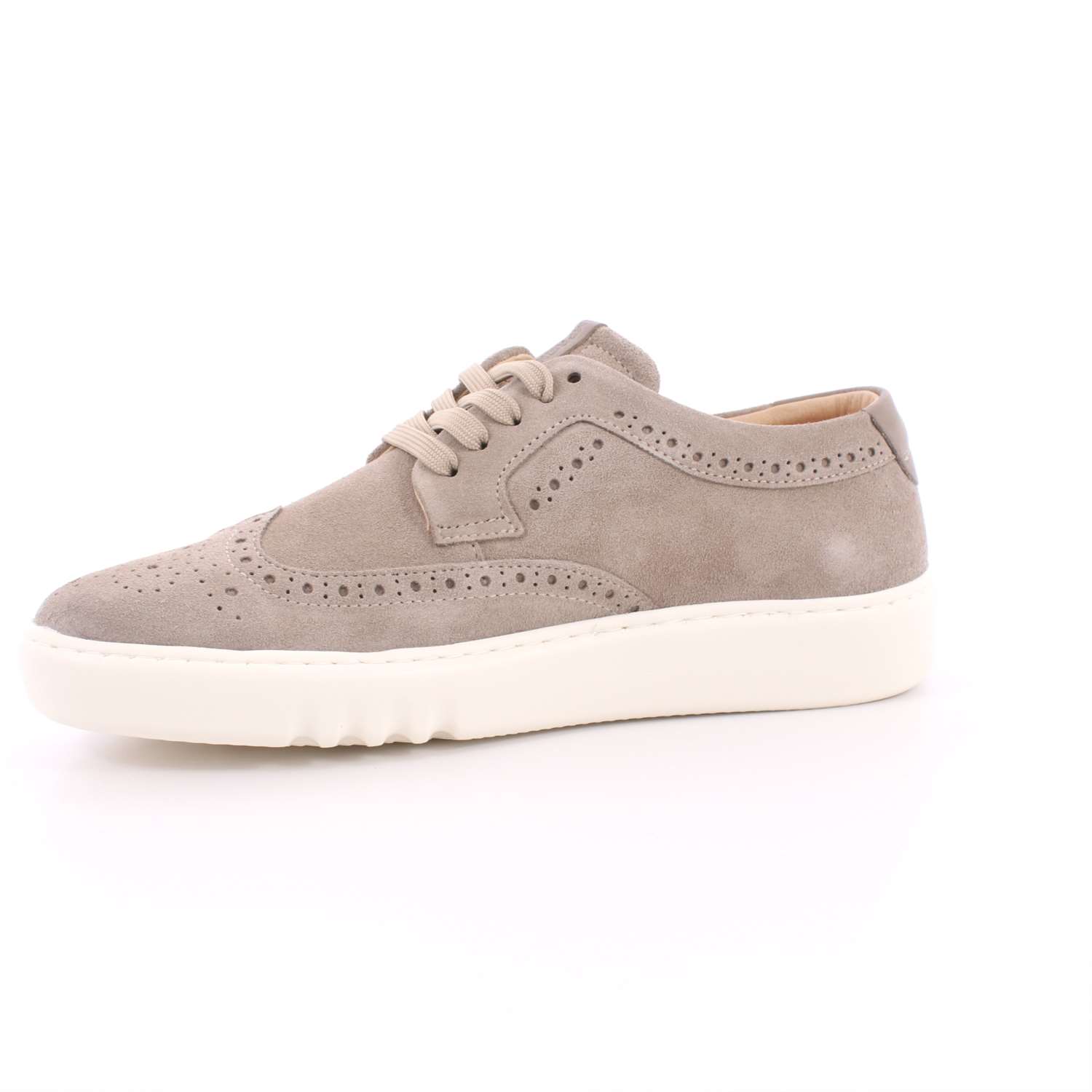 Scarpa Allacciata Impronte Uomo Beige Scarpa Allacciata Impronte Uomo Beige Scarpe 7 - IM81002