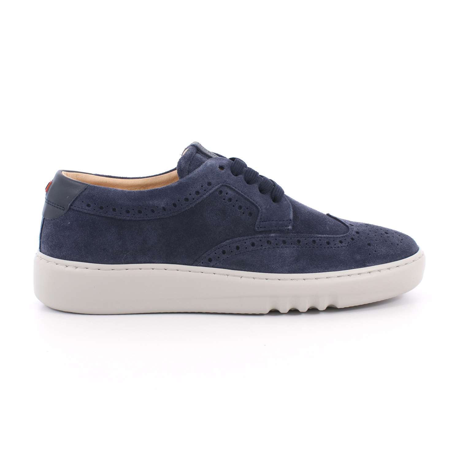Scarpa Allacciata Impronte Uomo Blu Scarpa Allacciata Impronte Uomo Blu Scarpe 8 - IM81002