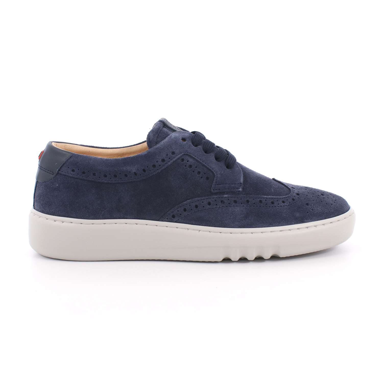 Scarpa Allacciata Impronte Uomo Blu Scarpa Allacciata Impronte Uomo Blu Scarpe 8 - IM81002
