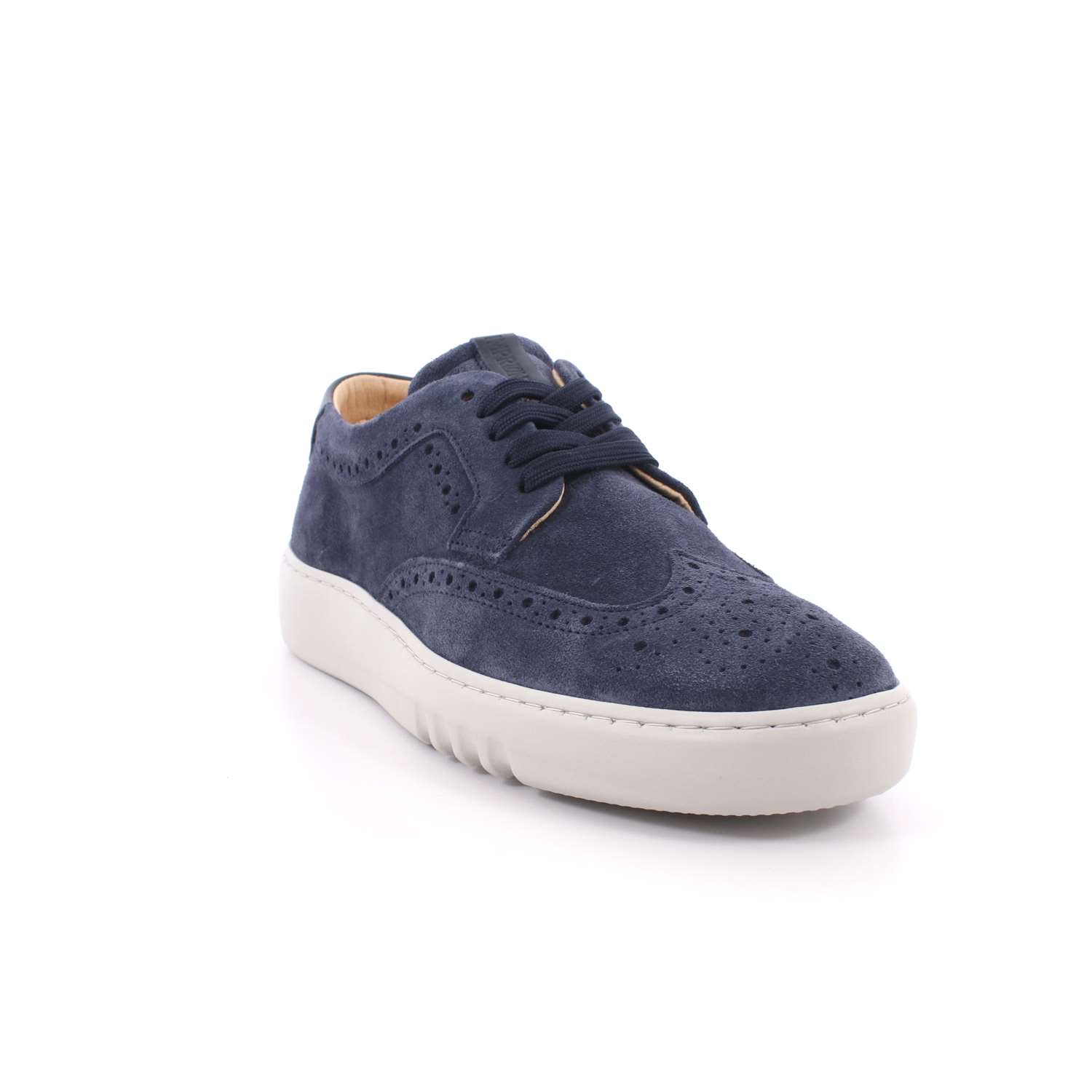 Scarpa Allacciata Impronte Uomo Blu Scarpa Allacciata Impronte Uomo Blu Scarpe 8 - IM81002