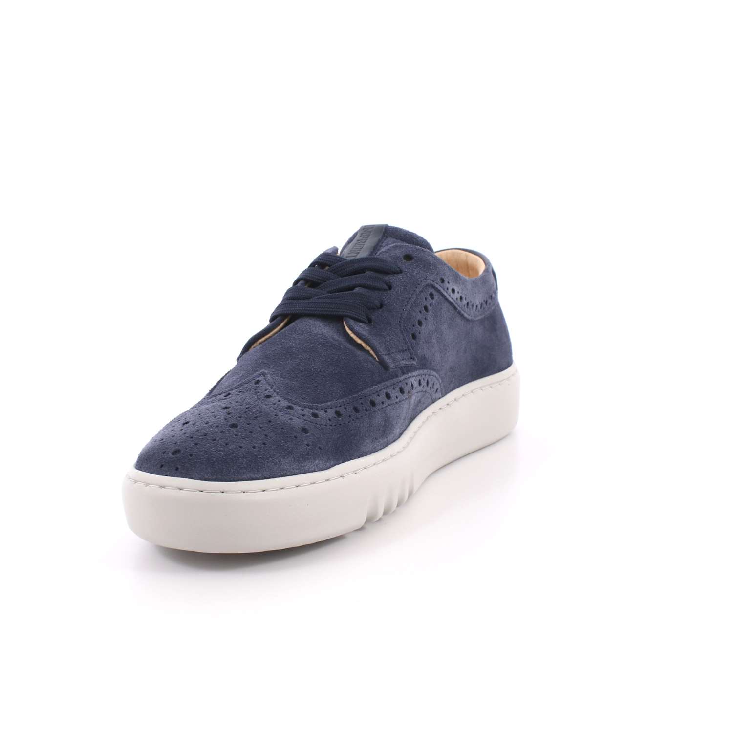 Scarpa Allacciata Impronte Uomo Blu Scarpa Allacciata Impronte Uomo Blu Scarpe 8 - IM81002
