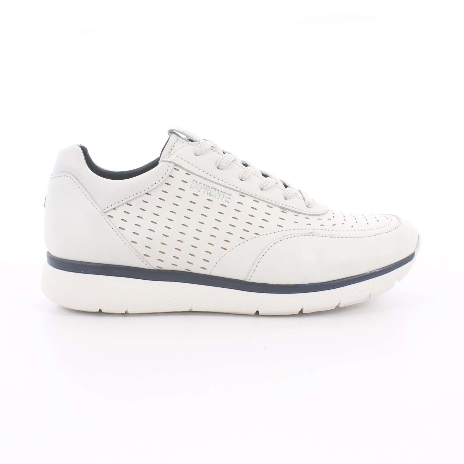 Scarpa Allacciata Impronte Uomo Bianco Scarpa Allacciata Impronte Uomo Bianco Scarpe 10 - IM181025
