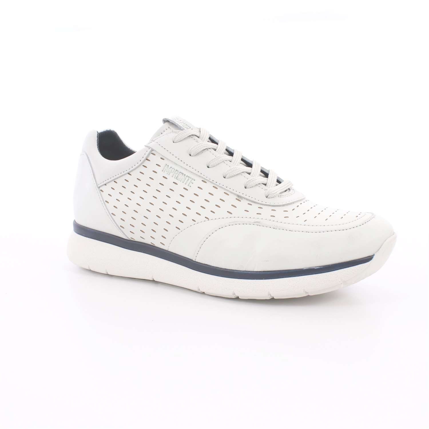 Scarpa Allacciata Impronte Uomo Bianco Scarpa Allacciata Impronte Uomo Bianco Scarpe 10 - IM181025
