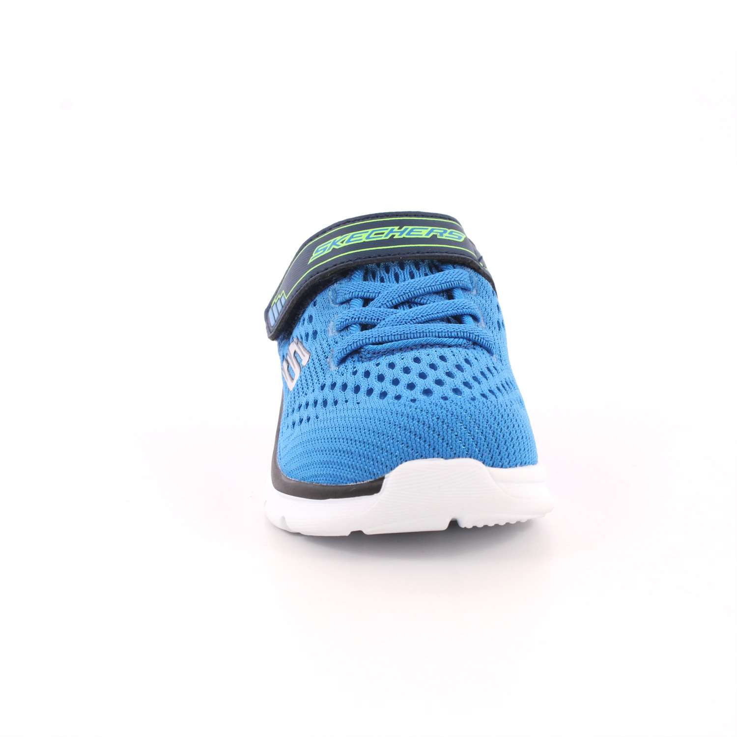 Scarpa Strappi + Elastico Skechers Bambino Azzurro Scarpa Strappi + Elastico Skechers Bambino Azzurro Scarpe 33 - 95054N