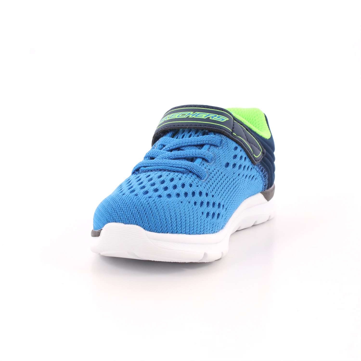Scarpa Strappi + Elastico Skechers Bambino Azzurro Scarpa Strappi + Elastico Skechers Bambino Azzurro Scarpe 33 - 95054N