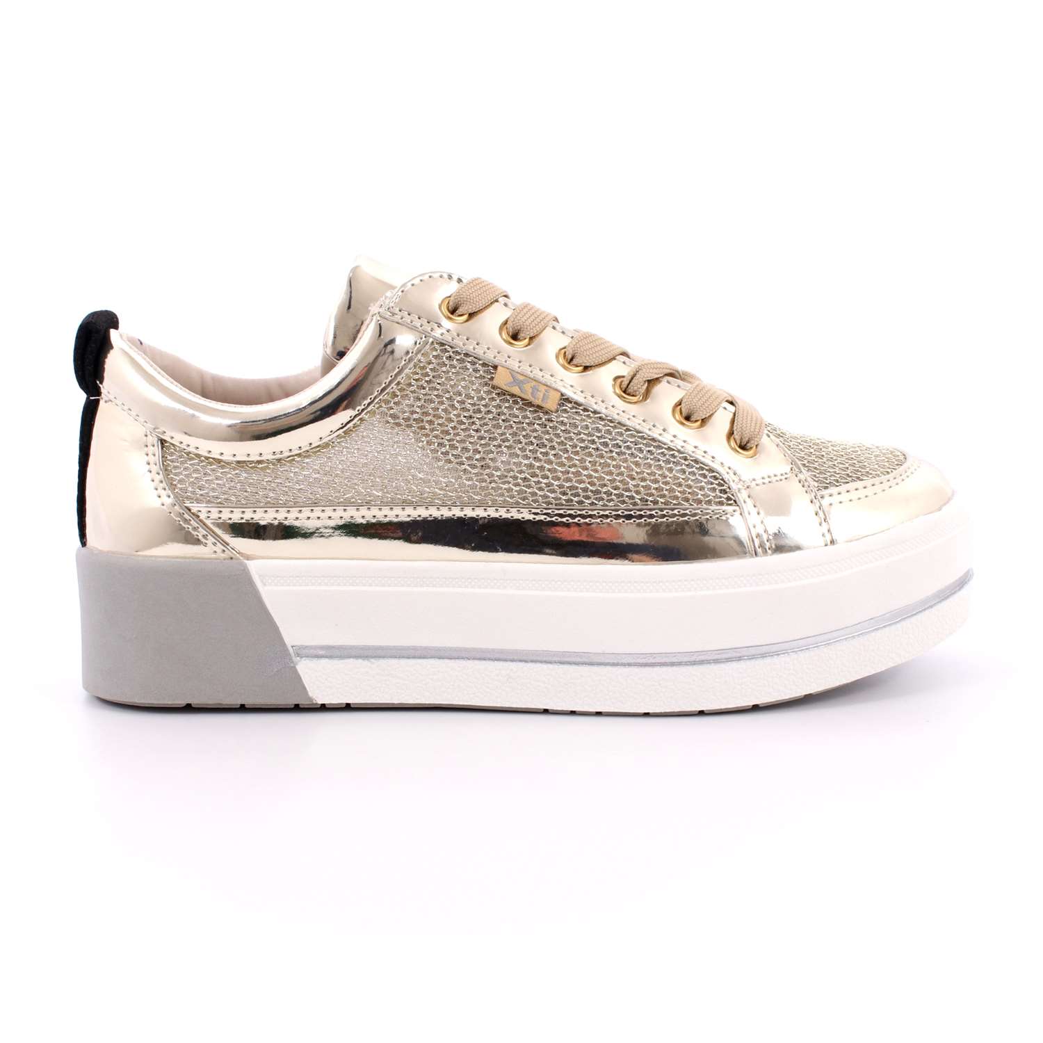 Scarpa Allacciata Xti Donna Oro Scarpa Allacciata Xti Donna Oro Scarpe 63 - 48025