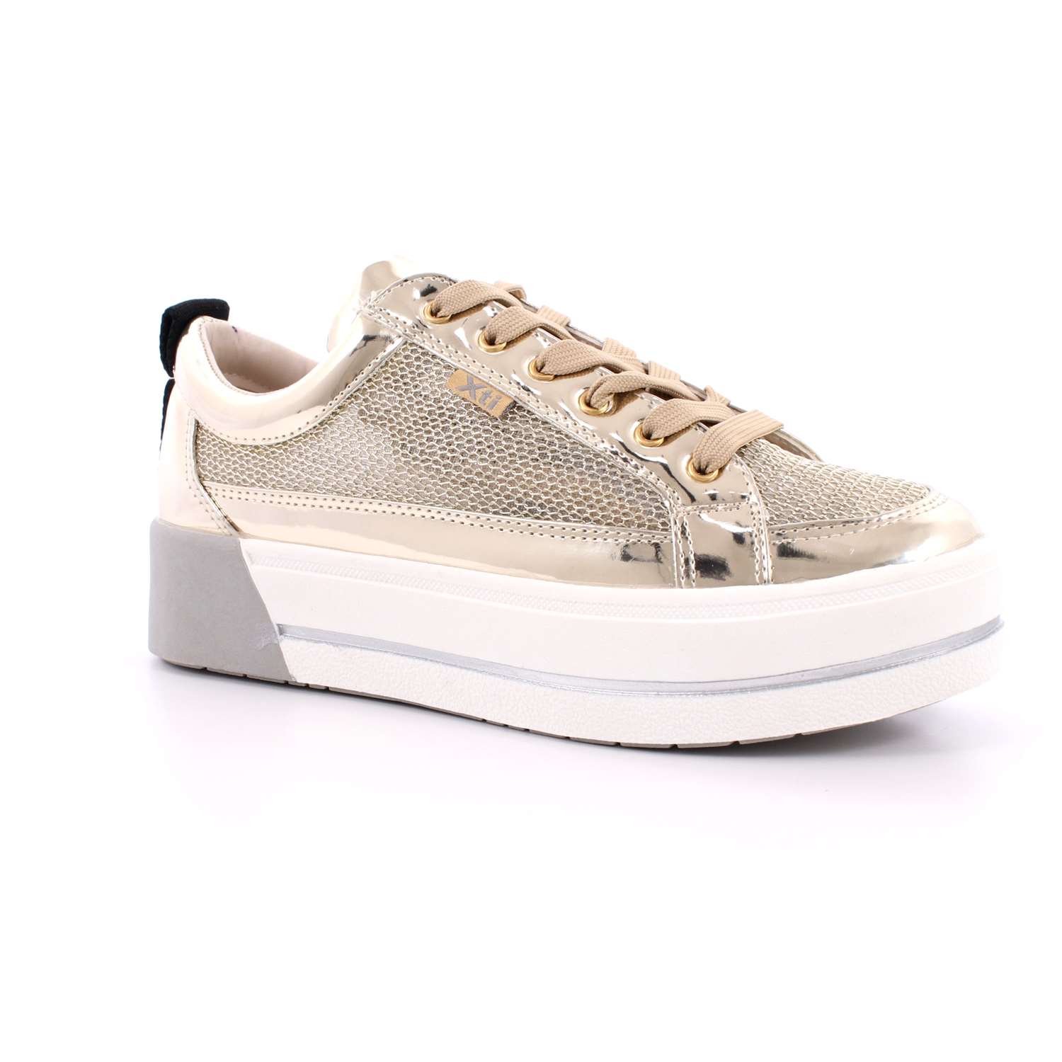 Scarpa Allacciata Xti Donna Oro Scarpa Allacciata Xti Donna Oro Scarpe 63 - 48025