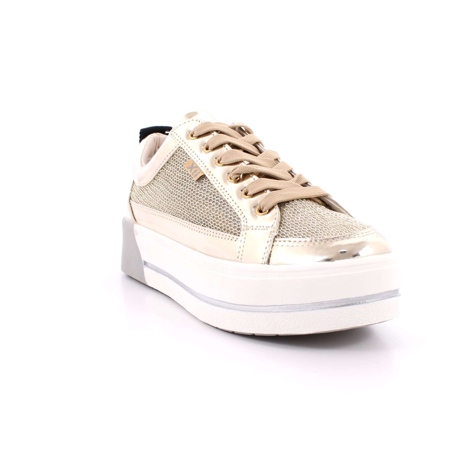 Scarpa Allacciata Xti Donna Oro Scarpa Allacciata Xti Donna Oro Scarpe 63 - 48025