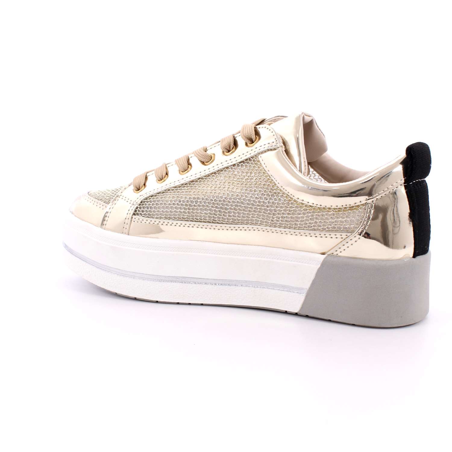 Scarpa Allacciata Xti Donna Oro Scarpa Allacciata Xti Donna Oro Scarpe 63 - 48025