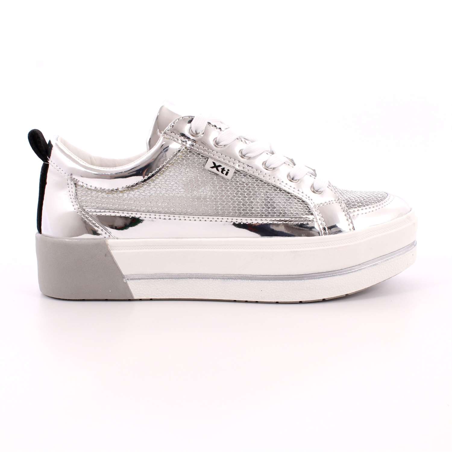 Scarpa Allacciata Xti Donna Argento Scarpa Allacciata Xti Donna Argento Scarpe 64 - 48025