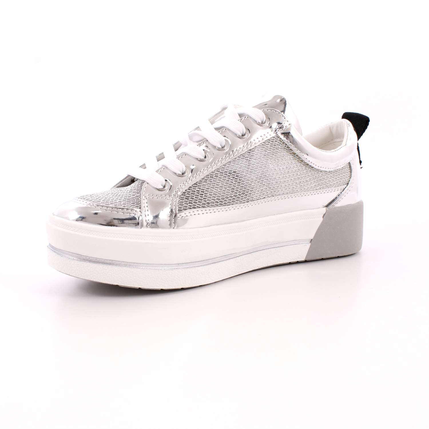 Scarpa Allacciata Xti Donna Argento Scarpa Allacciata Xti Donna Argento Scarpe 64 - 48025