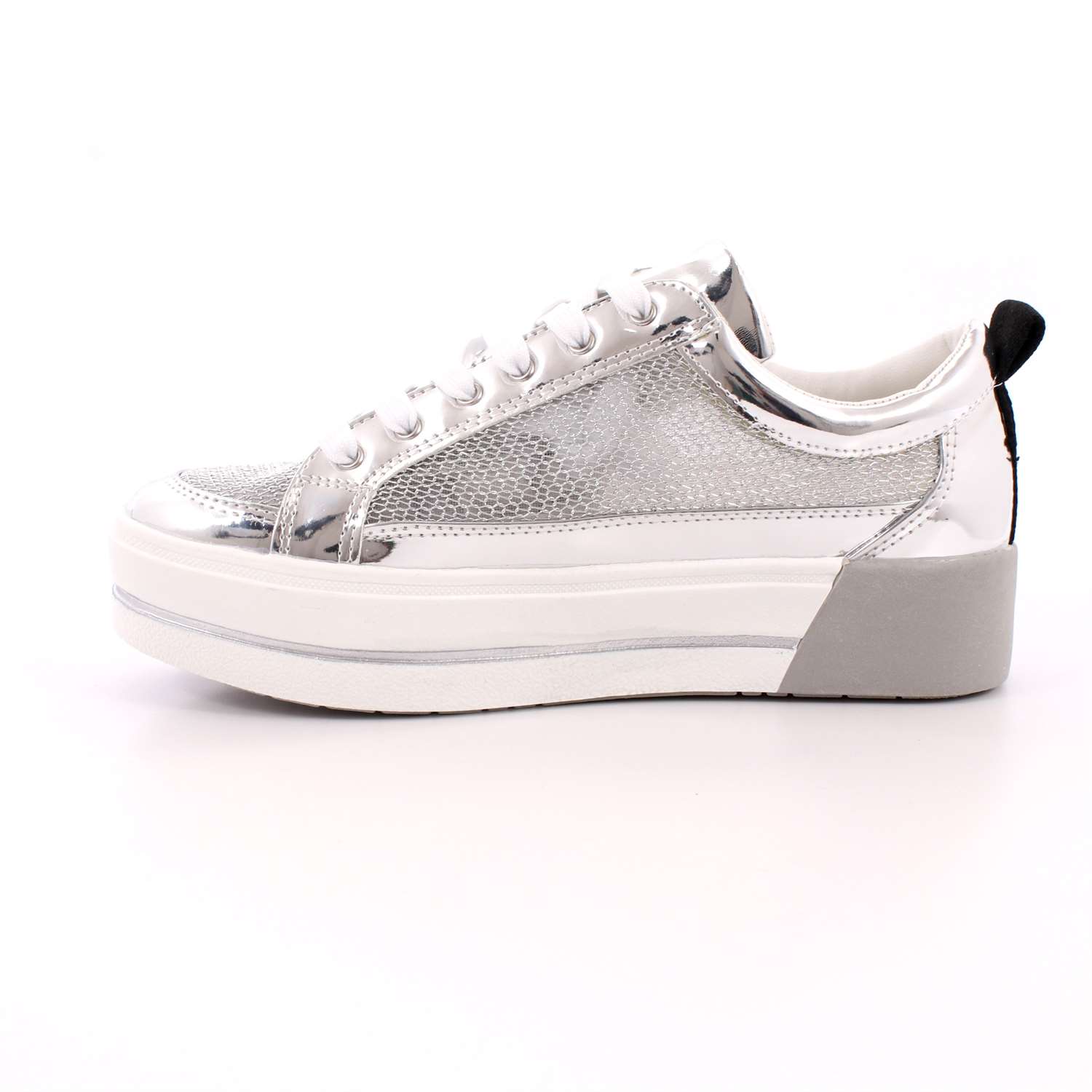 Scarpa Allacciata Xti Donna Argento Scarpa Allacciata Xti Donna Argento Scarpe 64 - 48025