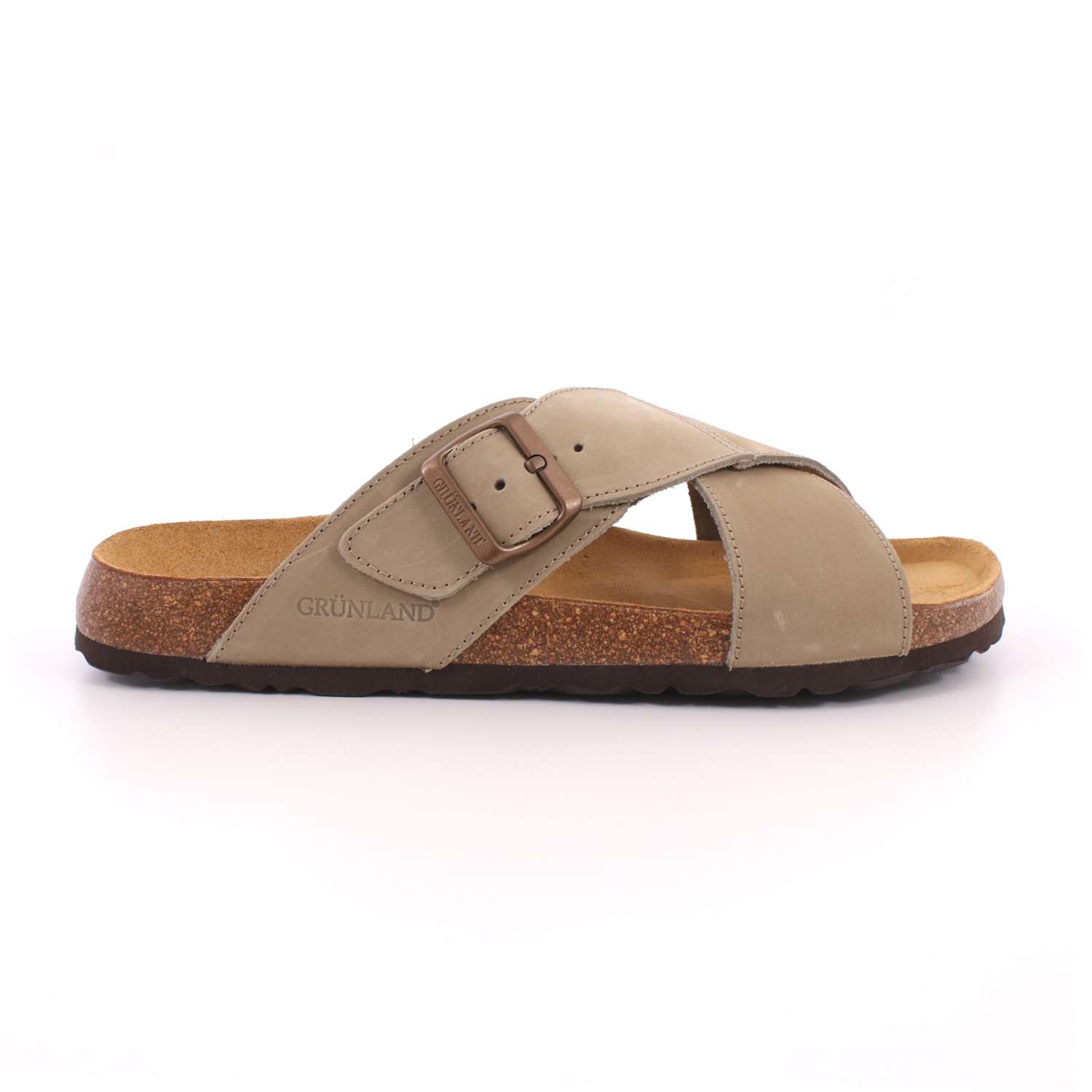 Sandalo Grunland Uomo Taupe Sandalo Grunland Uomo Taupe Scarpe 206 - CB1558