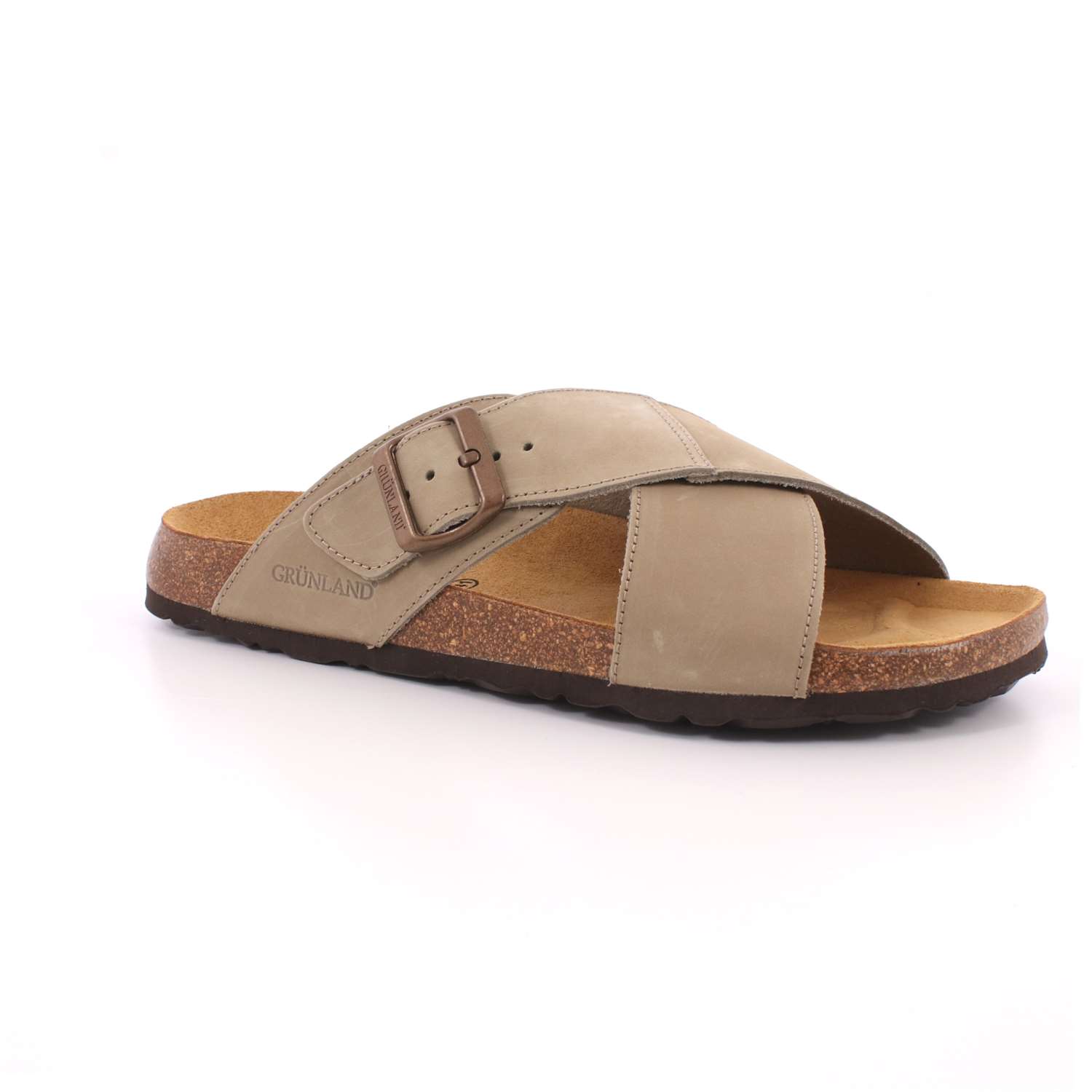 Sandalo Grunland Uomo Taupe Sandalo Grunland Uomo Taupe Scarpe 206 - CB1558