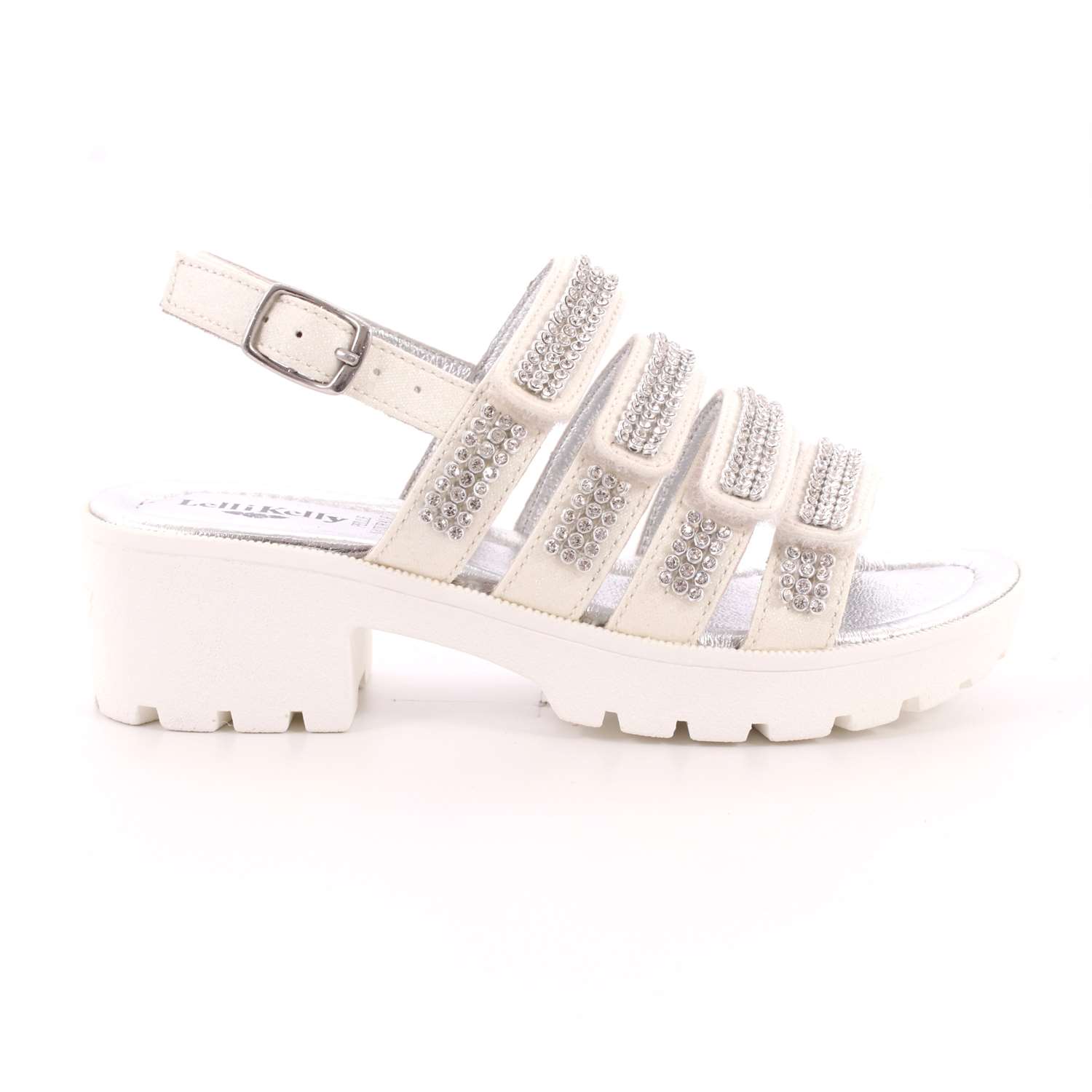 Sandalo Lelli Kelly Bambina Bianco Sandalo Lelli Kelly Bambina Bianco Scarpe 234 - LK4486