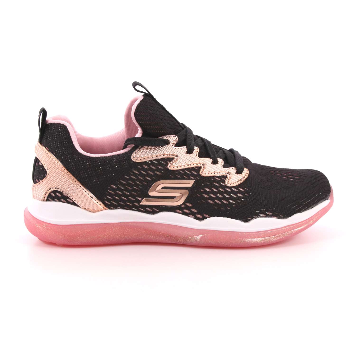 Scarpa Allacciata Skechers Bambina Nero Scarpa Allacciata Skechers Bambina Nero Scarpe 36 - 81360L