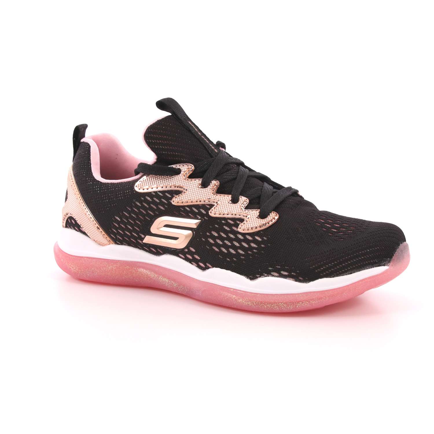 Scarpa Allacciata Skechers Bambina Nero Scarpa Allacciata Skechers Bambina Nero Scarpe 36 - 81360L
