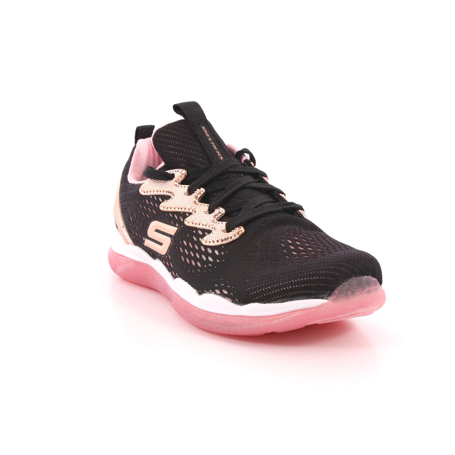 Scarpa Allacciata Skechers Bambina Nero Scarpa Allacciata Skechers Bambina Nero Scarpe 36 - 81360L