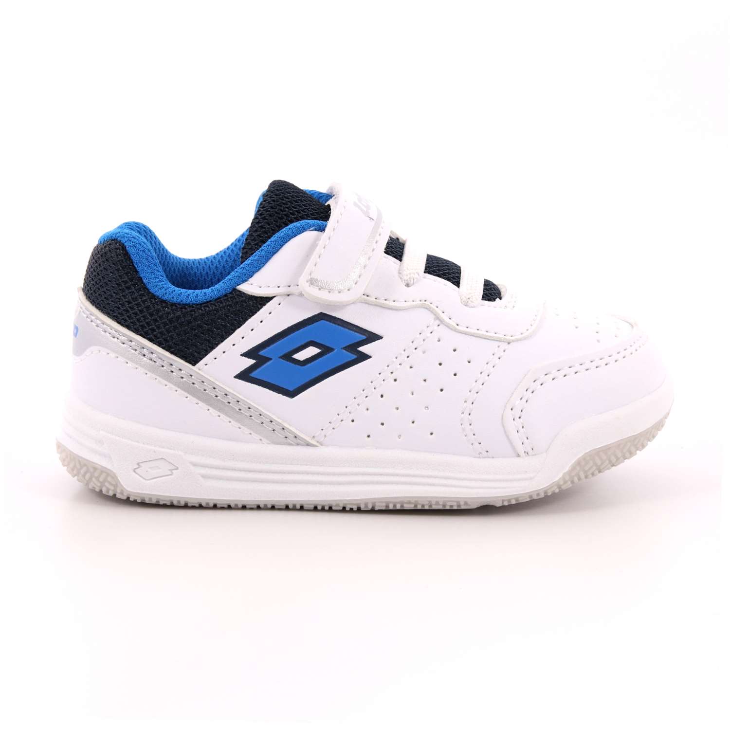 Scarpa Strappi + Elastico Lotto Bambino Bianco Scarpa Strappi + Elastico Lotto Bambino Bianco Scarpe 75 - T6755