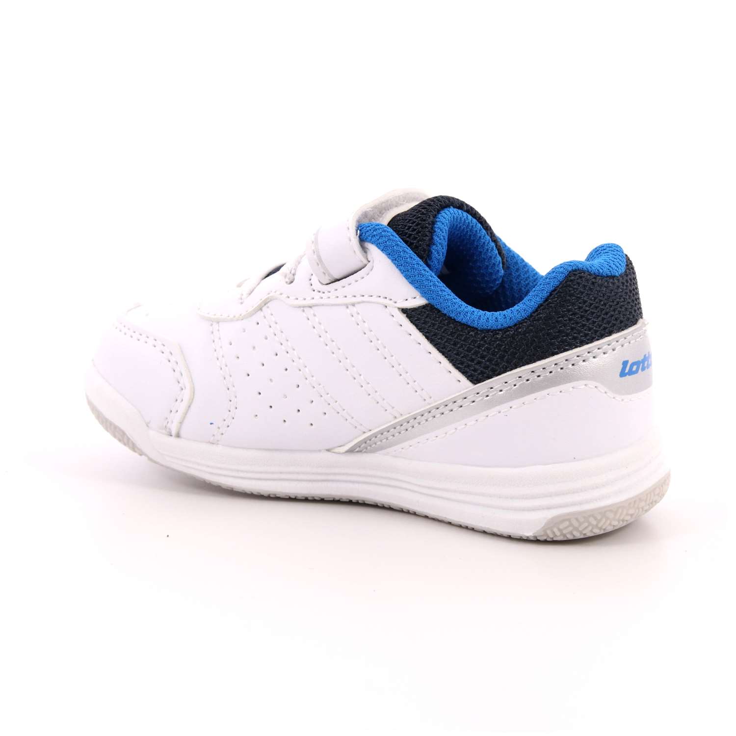 Scarpa Strappi + Elastico Lotto Bambino Bianco Scarpa Strappi + Elastico Lotto Bambino Bianco Scarpe 75 - T6755