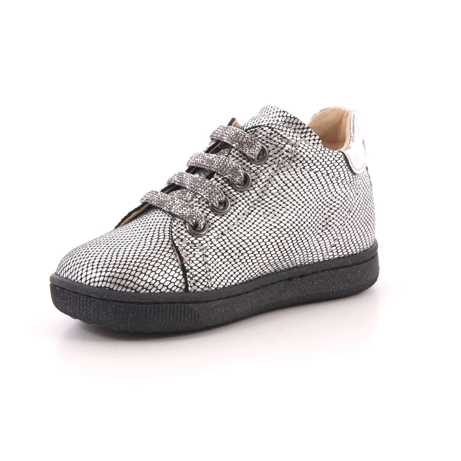 Scarpa Allacciata Naturino Bambina Argento Scarpa Allacciata Naturino Bambina Argento Scarpe 187 - 2012879 02