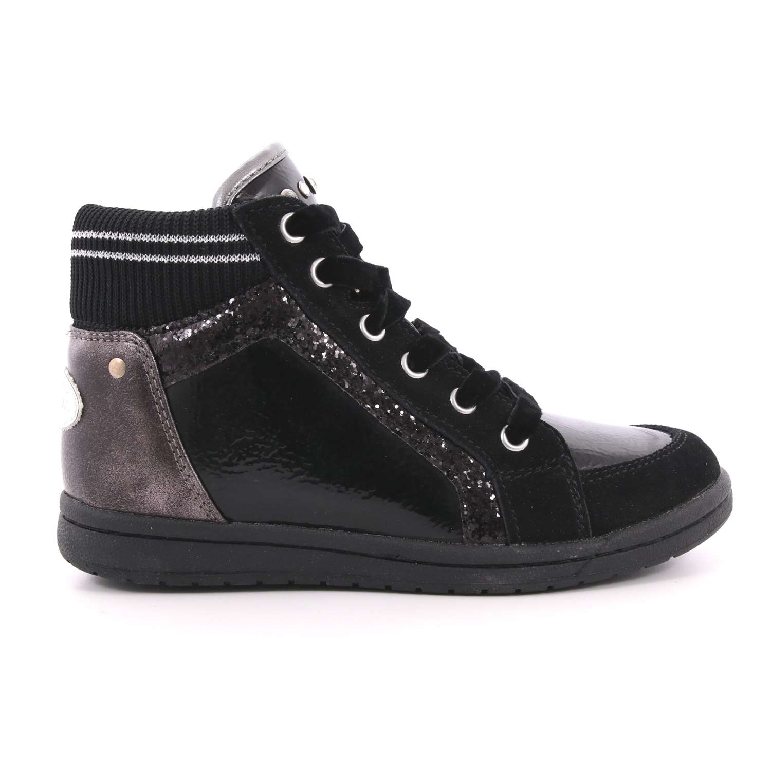 Scarpa Allacciata Lulu Bambina Nero Scarpa Allacciata Lulu Bambina Nero Scarpe 170 - LZ020055S