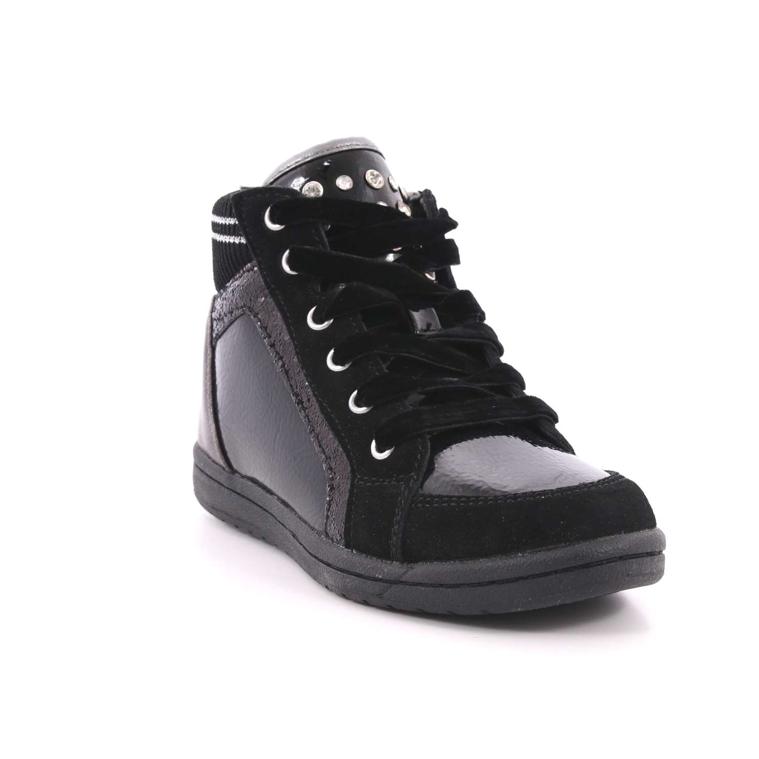 Scarpa Allacciata Lulu Bambina Nero Scarpa Allacciata Lulu Bambina Nero Scarpe 170 - LZ020055S