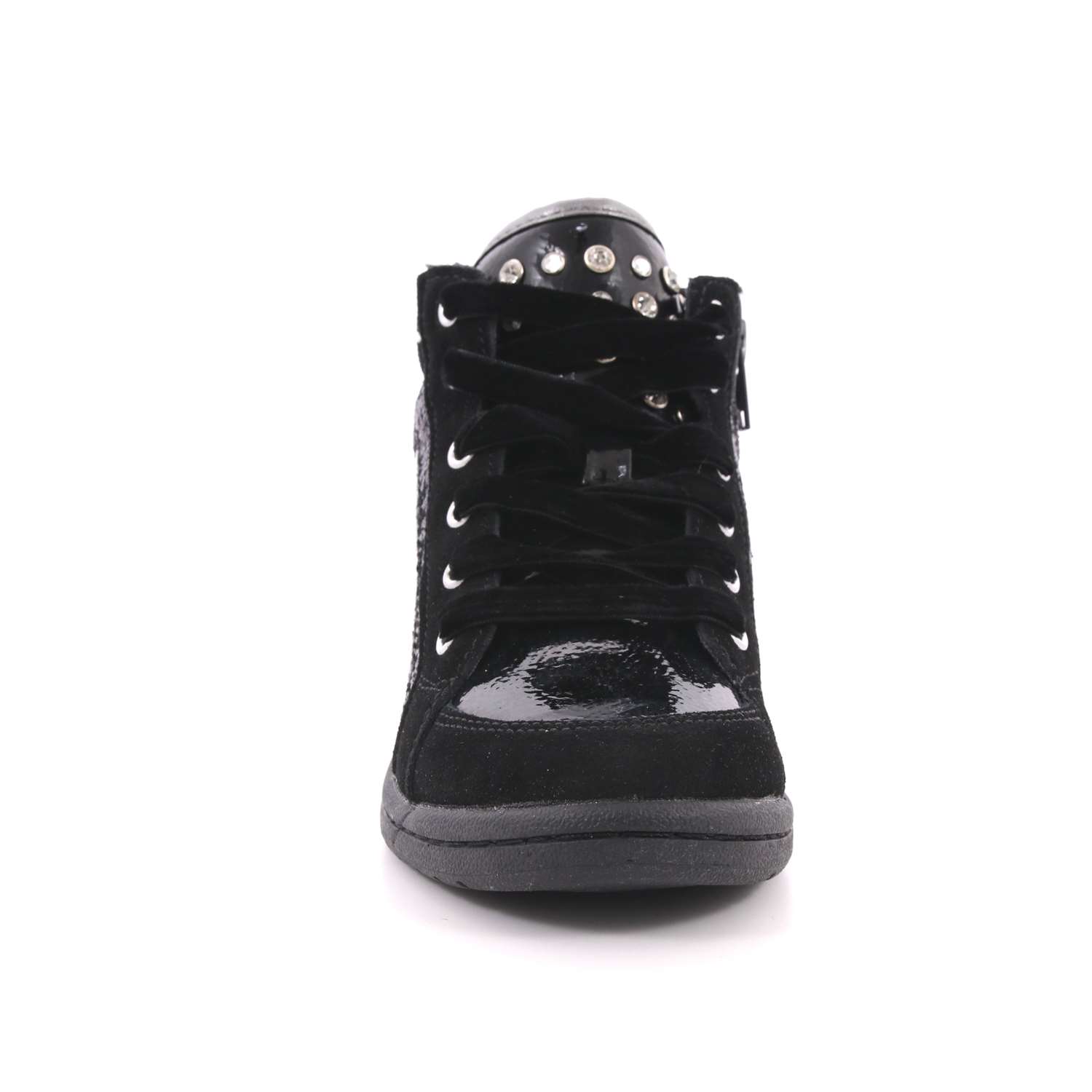 Scarpa Allacciata Lulu Bambina Nero Scarpa Allacciata Lulu Bambina Nero Scarpe 170 - LZ020055S