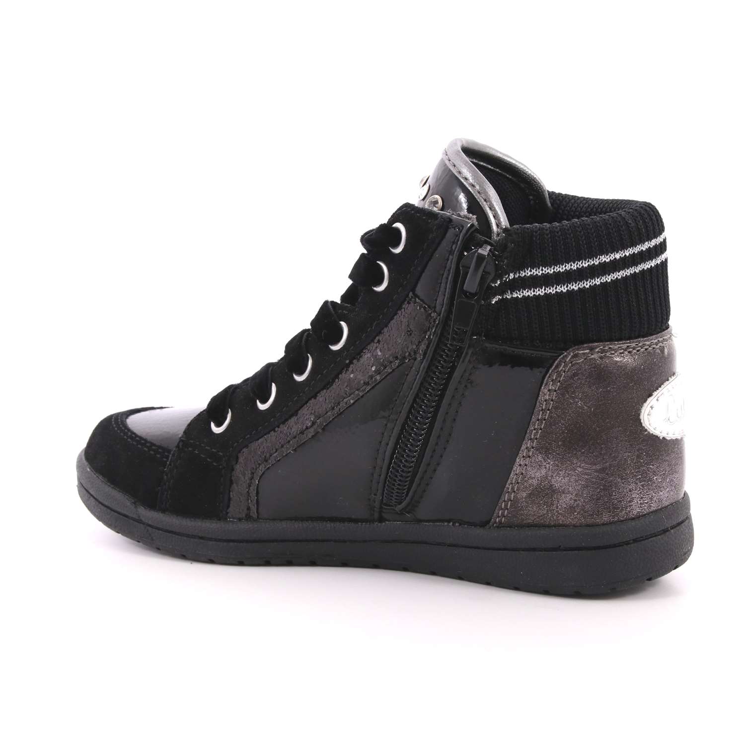 Scarpa Allacciata Lulu Bambina Nero Scarpa Allacciata Lulu Bambina Nero Scarpe 170 - LZ020055S