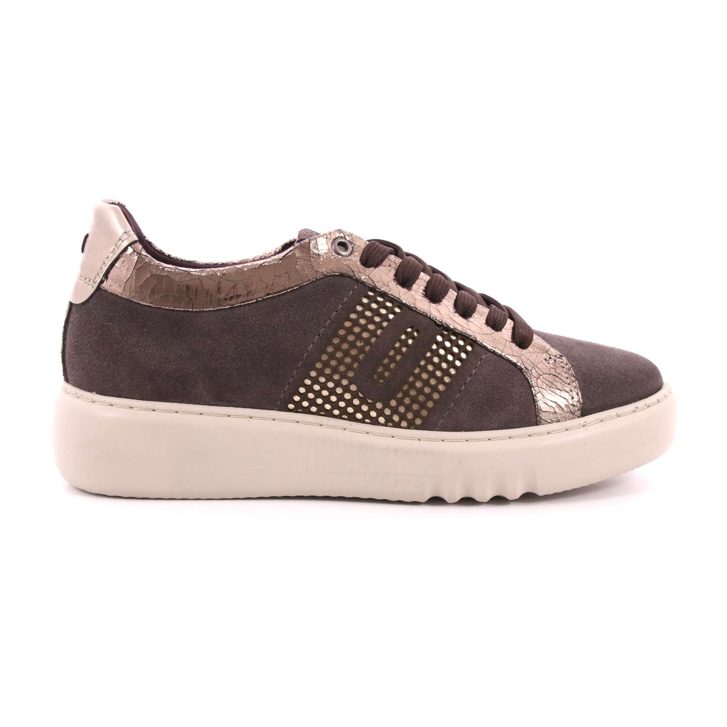 Scarpa Allacciata Impronte Donna Taupe Scarpa Allacciata Impronte Donna Taupe Scarpe 16 - IL182501