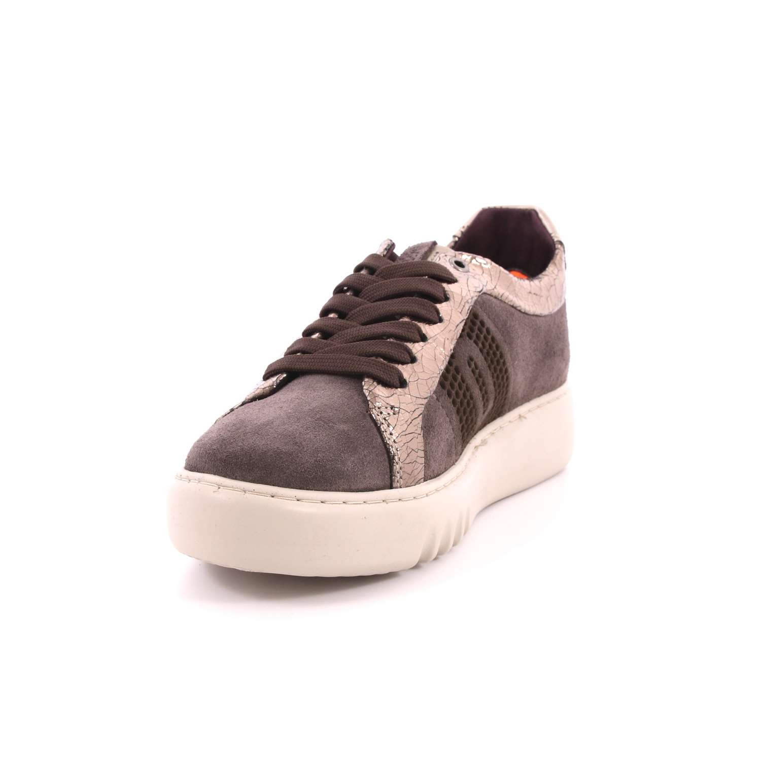 Scarpa Allacciata Impronte Donna Taupe Scarpa Allacciata Impronte Donna Taupe Scarpe 16 - IL182501