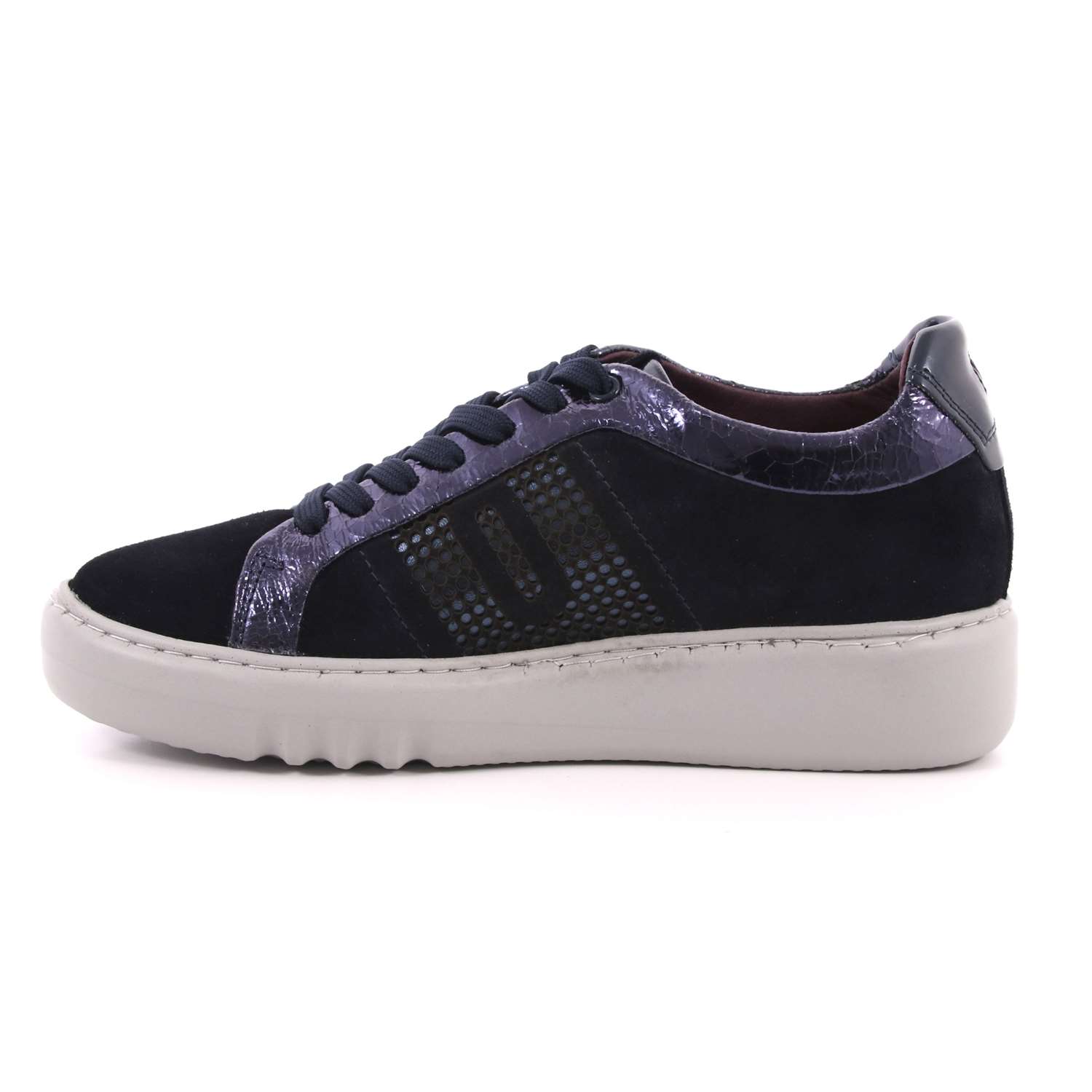 Scarpa Allacciata Impronte Donna Blu Scarpa Allacciata Impronte Donna Blu Scarpe 17 - IL182501
