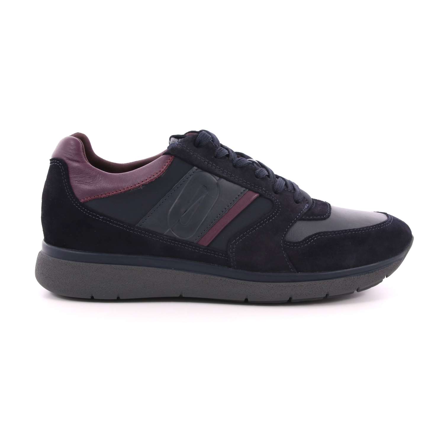 Scarpa Allacciata Impronte Uomo Blu Scarpa Allacciata Impronte Uomo Blu Scarpe 19 - IM182035