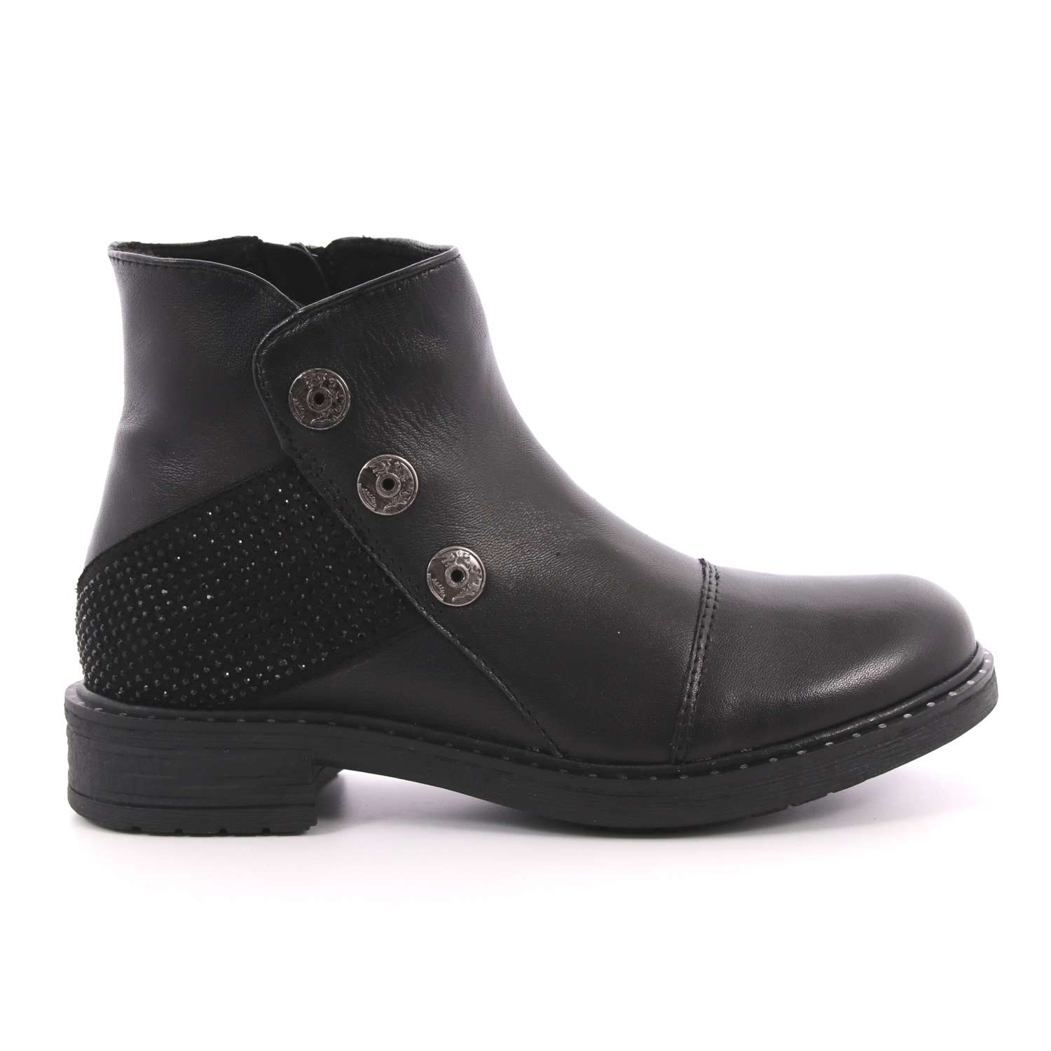 Stivaletto Via 51 Bambina Nero Stivaletto Via 51 Bambina Nero Scarpe 10 - BEKY 60