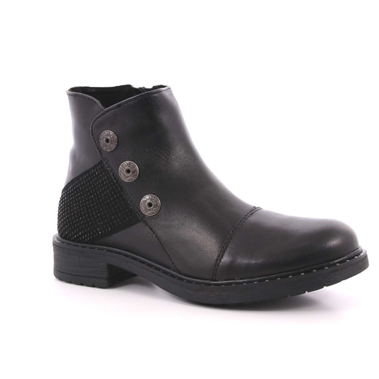 Stivaletto Via 51 Bambina Nero Stivaletto Via 51 Bambina Nero Scarpe 10 - BEKY 60