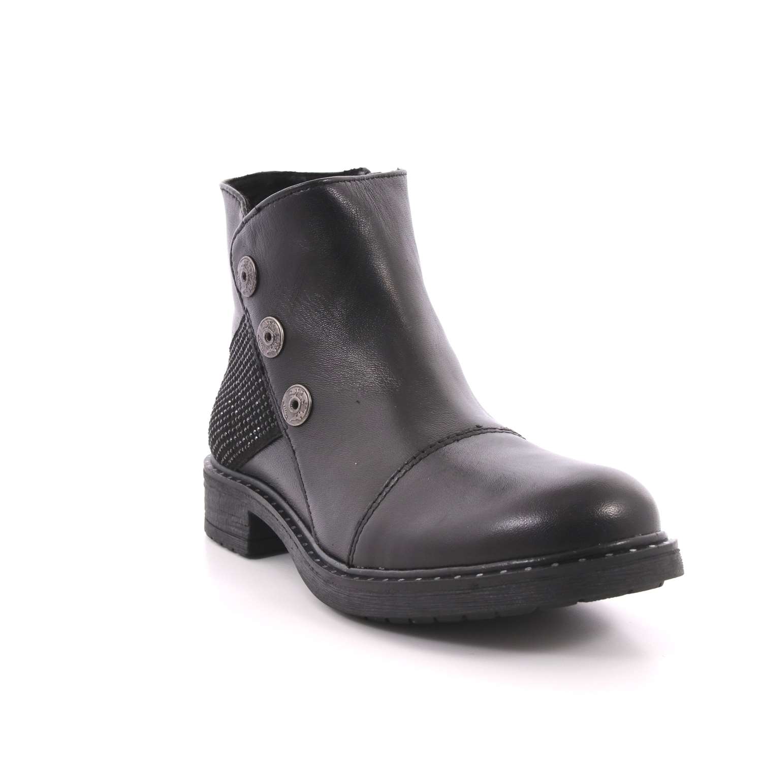 Stivaletto Via 51 Bambina Nero Stivaletto Via 51 Bambina Nero Scarpe 10 - BEKY 60