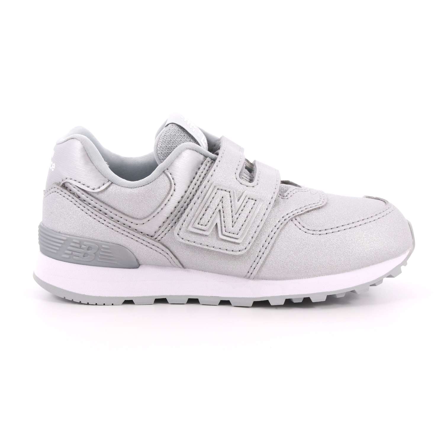 Scarpa Strappi New Balance Bambina Argento Scarpa Strappi New Balance Bambina Argento Scarpe 164 - NBYV574KS