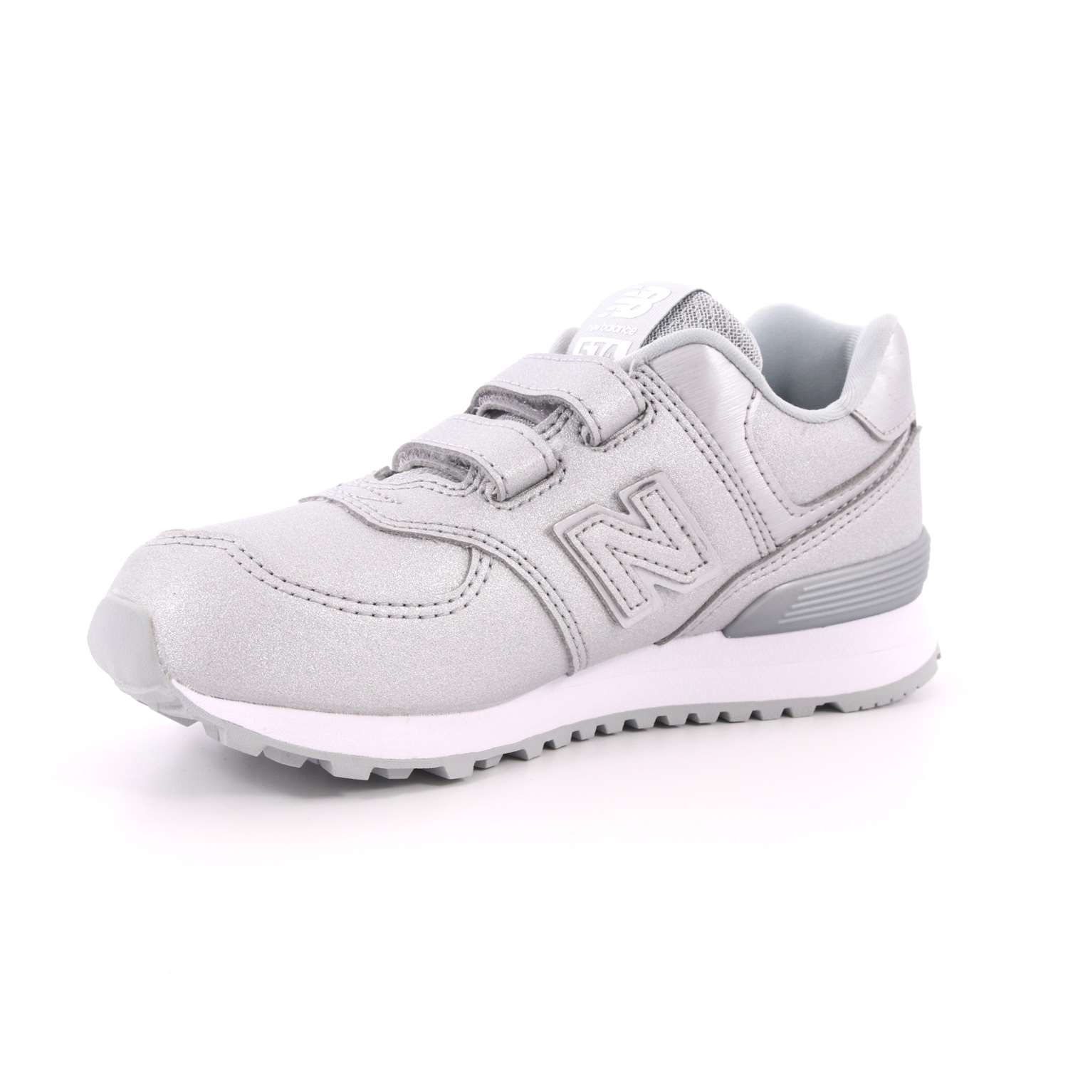 Scarpa Strappi New Balance Bambina Argento Scarpa Strappi New Balance Bambina Argento Scarpe 164 - NBYV574KS