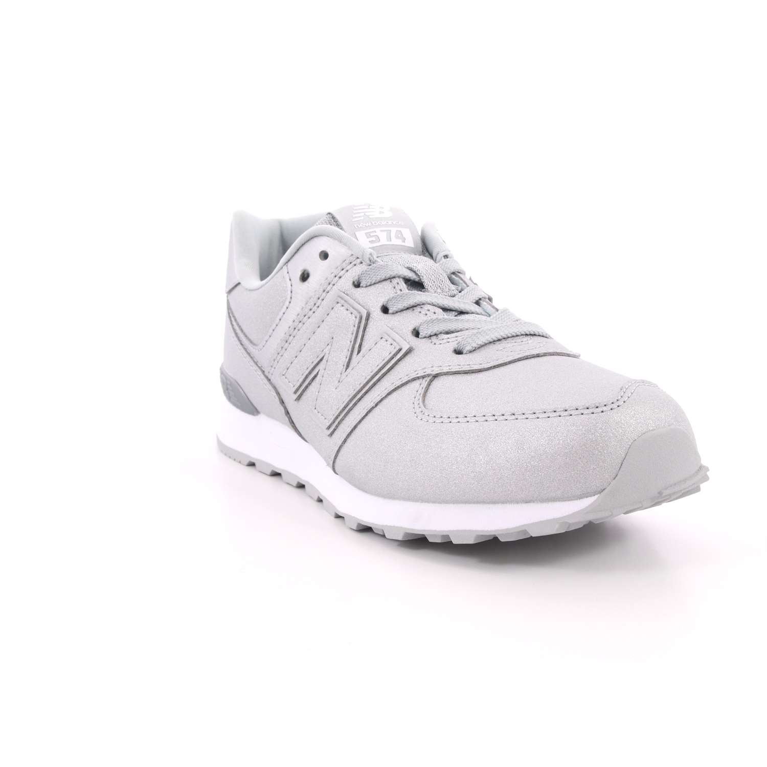 Scarpa Allacciata New Balance Bambina Argento Scarpa Allacciata New Balance Bambina Argento Scarpe 166 - NBGC574KS