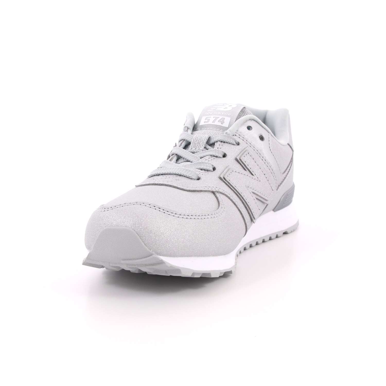 Scarpa Allacciata New Balance Bambina Argento Scarpa Allacciata New Balance Bambina Argento Scarpe 166 - NBGC574KS
