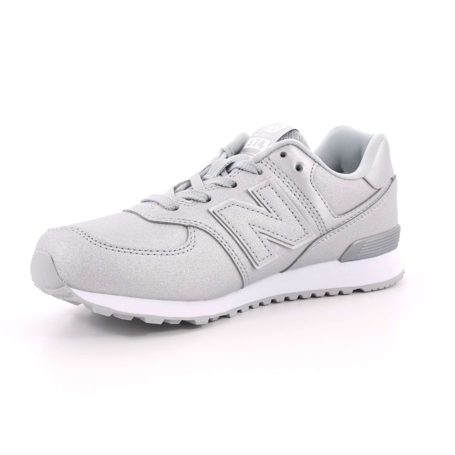 Scarpa Allacciata New Balance Bambina Argento Scarpa Allacciata New Balance Bambina Argento Scarpe 166 - NBGC574KS