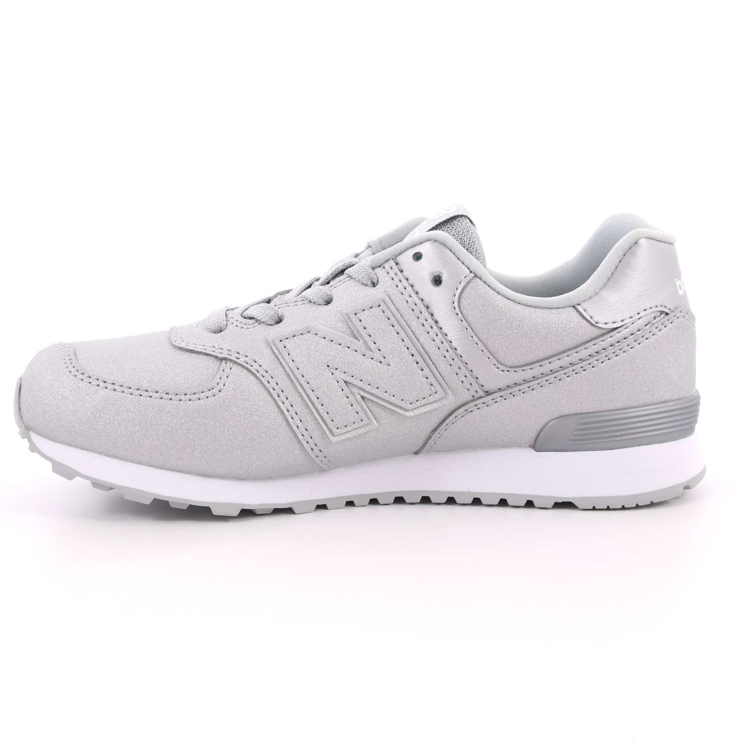 Scarpa Allacciata New Balance Bambina Argento Scarpa Allacciata New Balance Bambina Argento Scarpe 166 - NBGC574KS