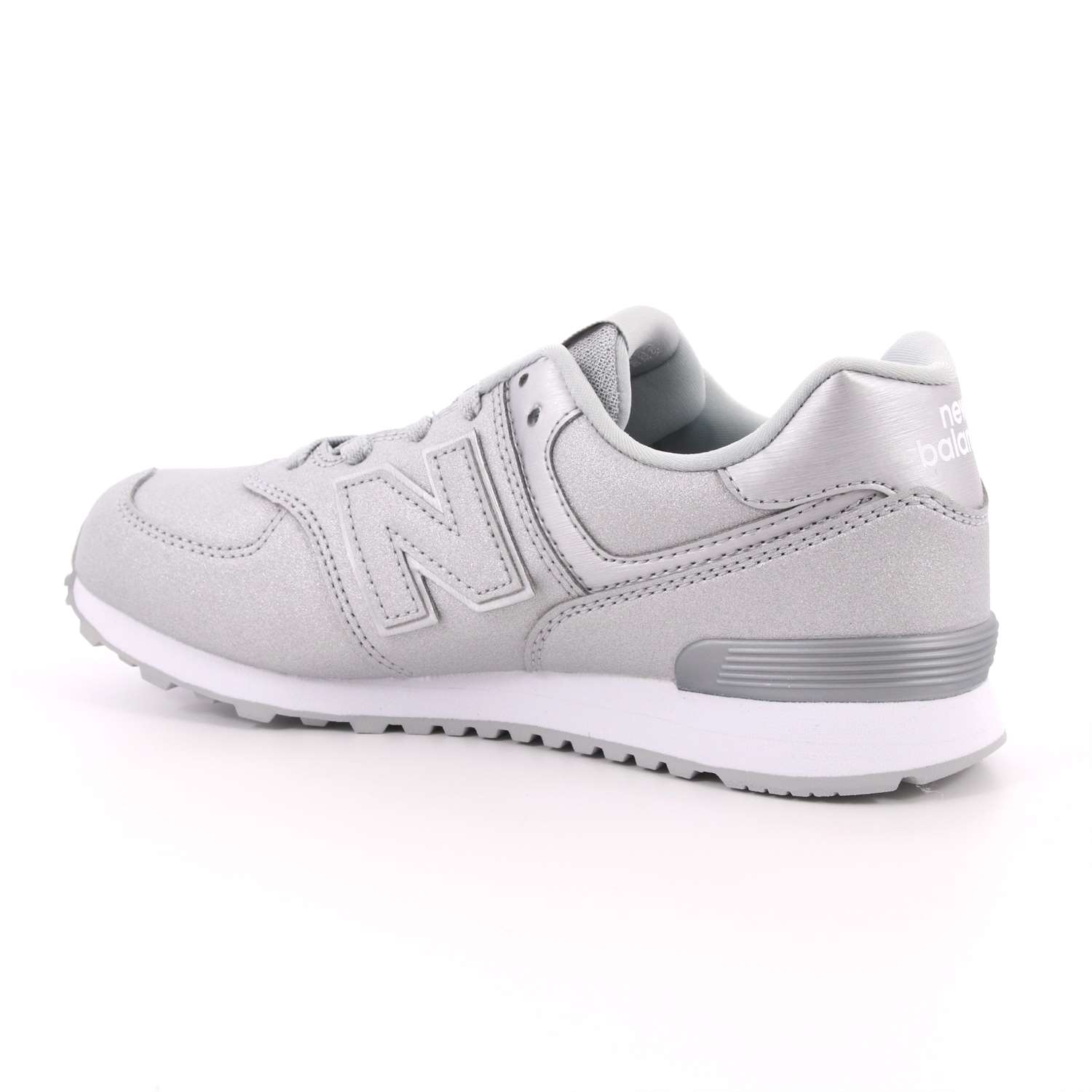 Scarpa Allacciata New Balance Bambina Argento Scarpa Allacciata New Balance Bambina Argento Scarpe 166 - NBGC574KS