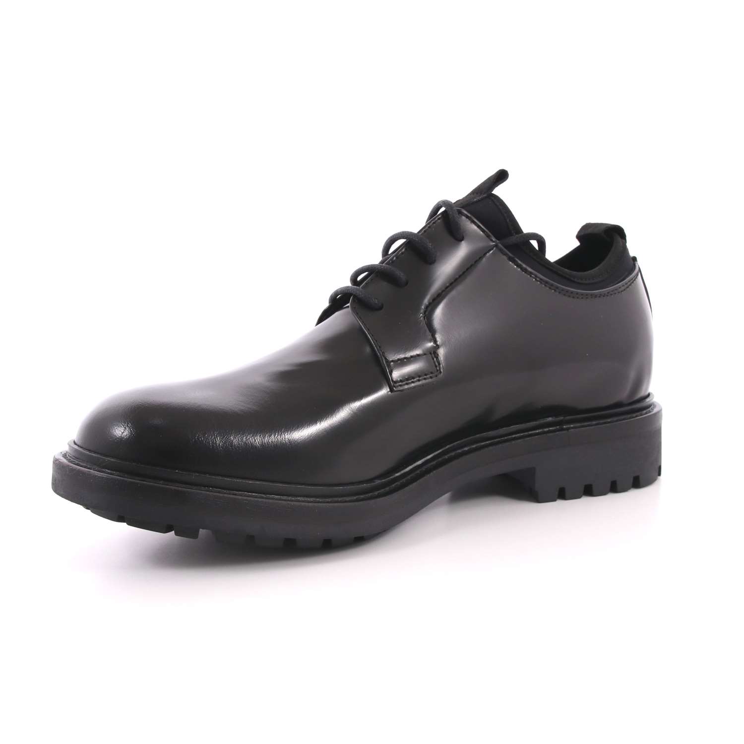 Scarpa Allacciata Payo Uomo Nero Scarpa Allacciata Payo Uomo Nero Scarpe 6 - 122C A