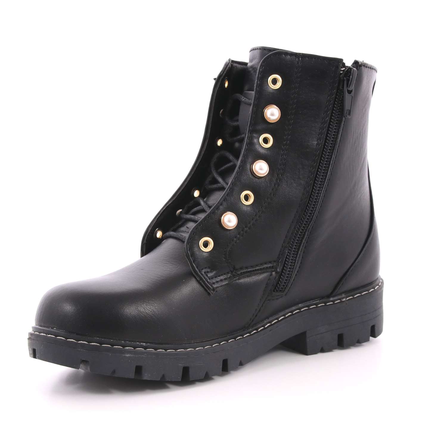 Anfibio Silvian Heach Bambina Nero Anfibio Silvian Heach Bambina Nero Scarpe 3 - SHW18A9