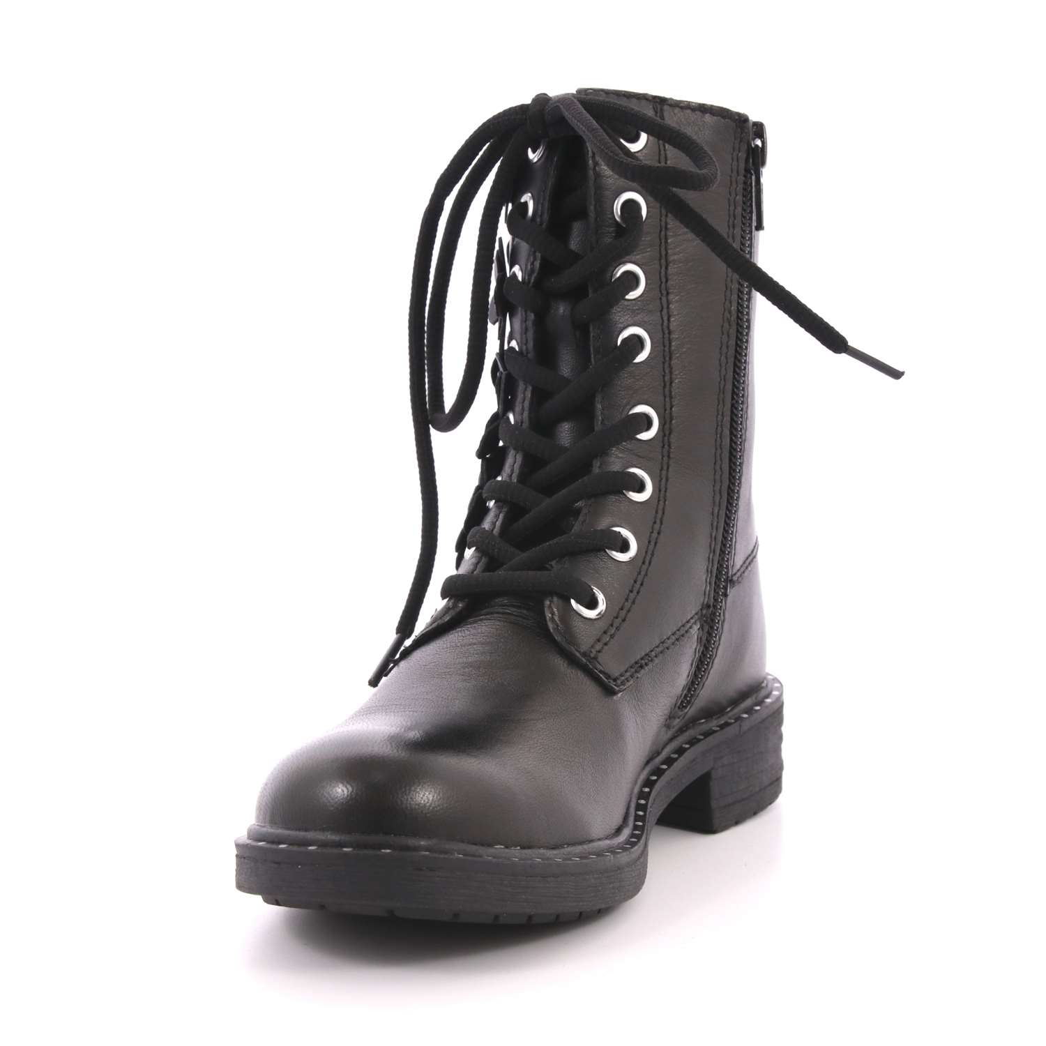 Anfibio Via 51 Bambina Nero Anfibio Via 51 Bambina Nero Scarpe 11 - BEKY 52