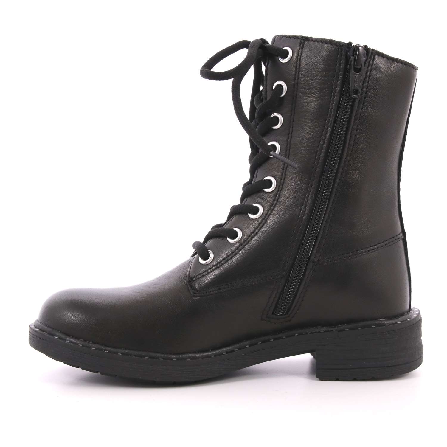 Anfibio Via 51 Bambina Nero Anfibio Via 51 Bambina Nero Scarpe 11 - BEKY 52