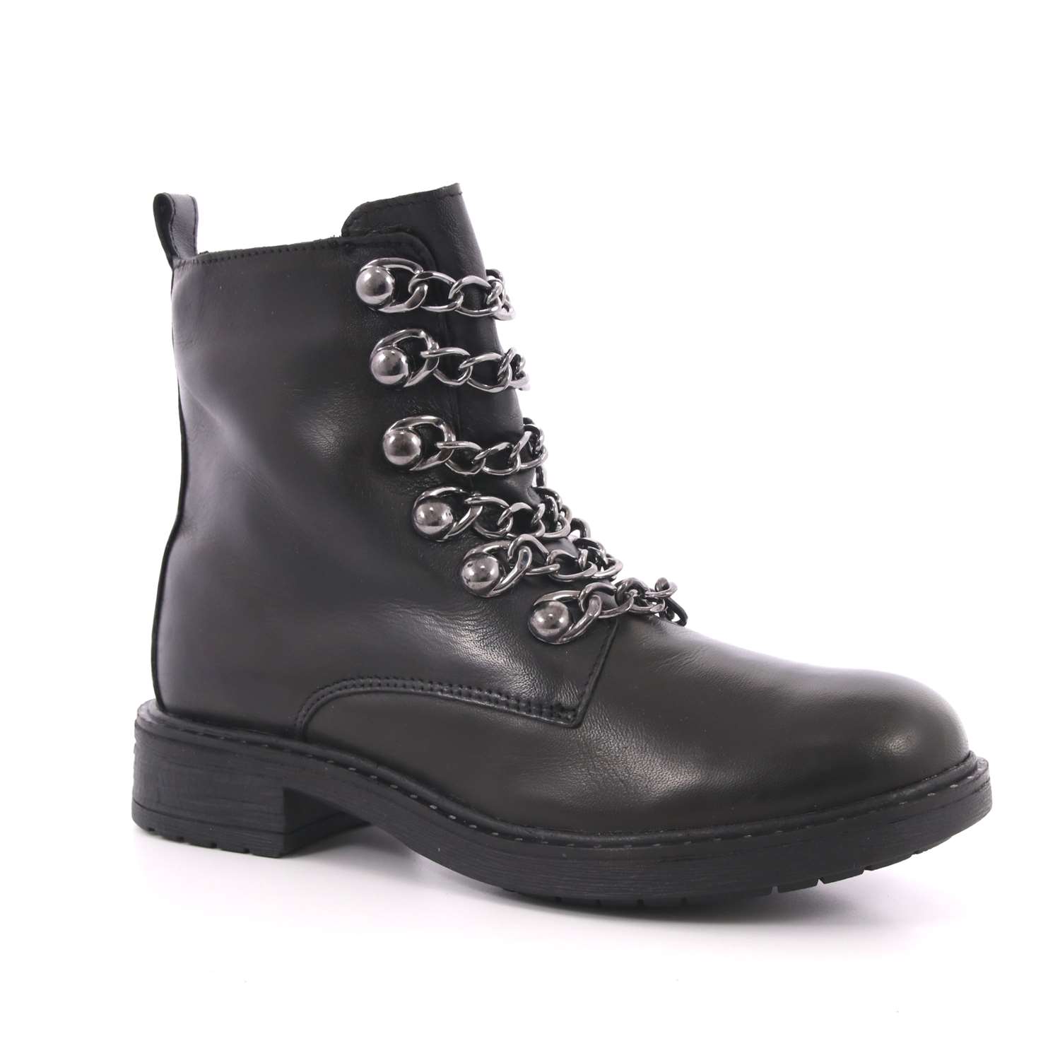 Anfibio Via 51 Bambina Nero Anfibio Via 51 Bambina Nero Scarpe 13 - BEKY 51
