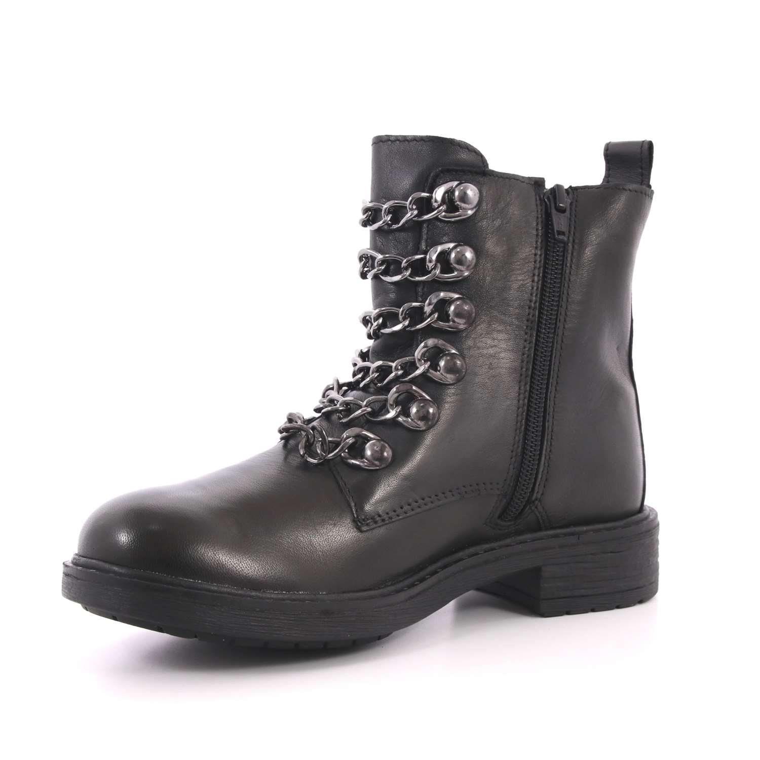 Anfibio Via 51 Bambina Nero Anfibio Via 51 Bambina Nero Scarpe 13 - BEKY 51