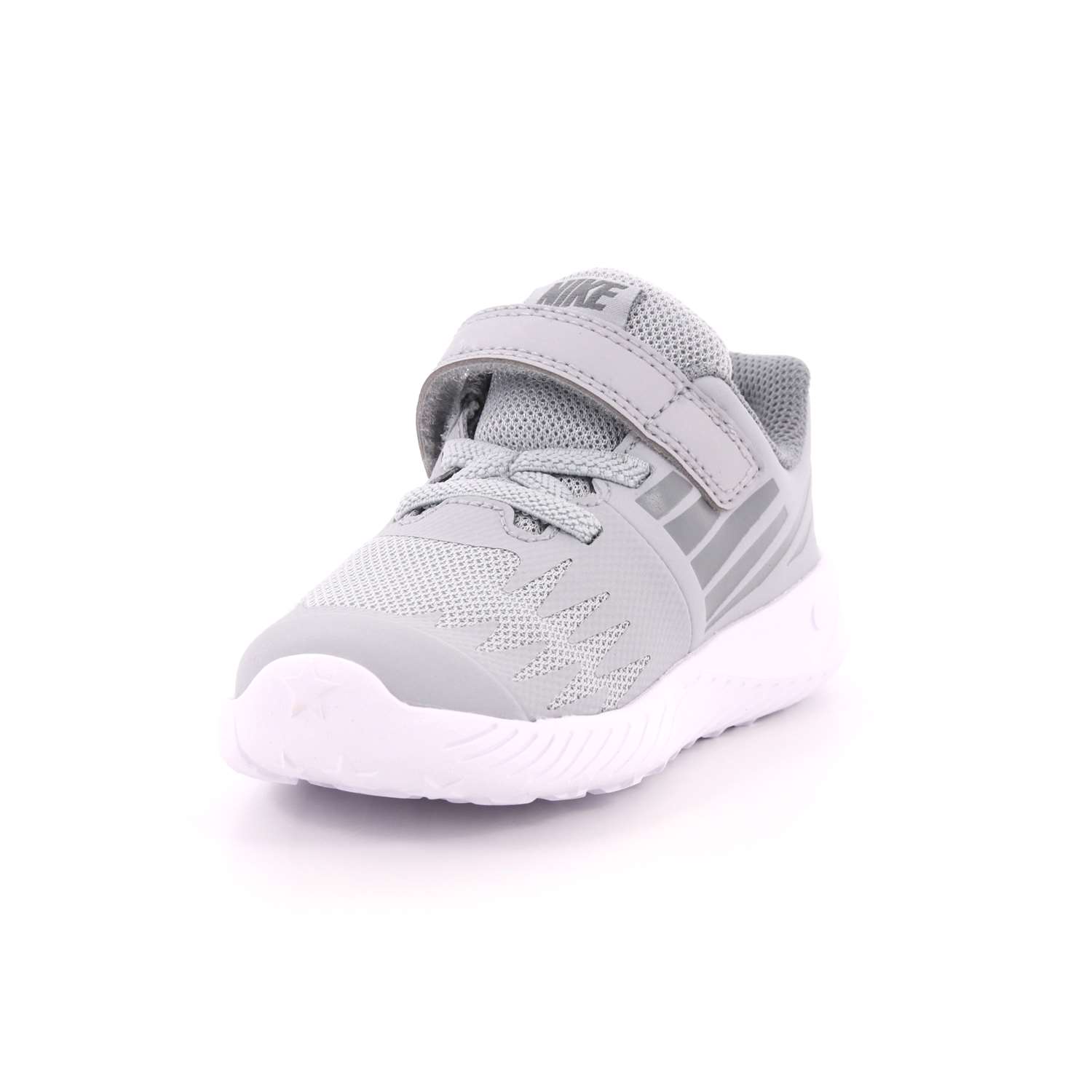 Scarpa Strappi + Elastico Nike Bambino Grigio Scarpa Strappi + Elastico Nike Bambino Grigio Scarpe 534 - 907255 008